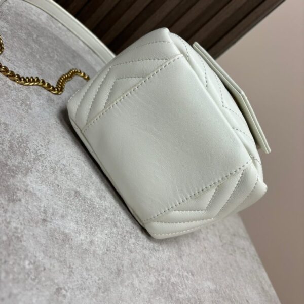 YSL Joe quilted lambskin mini bucket - Image 5