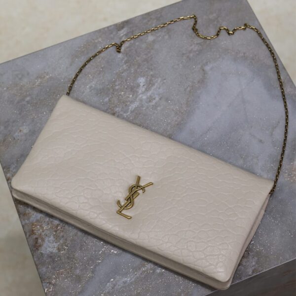 YSL CALYPSO GRAINED LAMBSKIN MINI BAG - Image 6