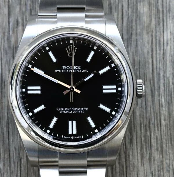 OYSTER PERPETUAL 124300 Series??Black dial?? - Image 6